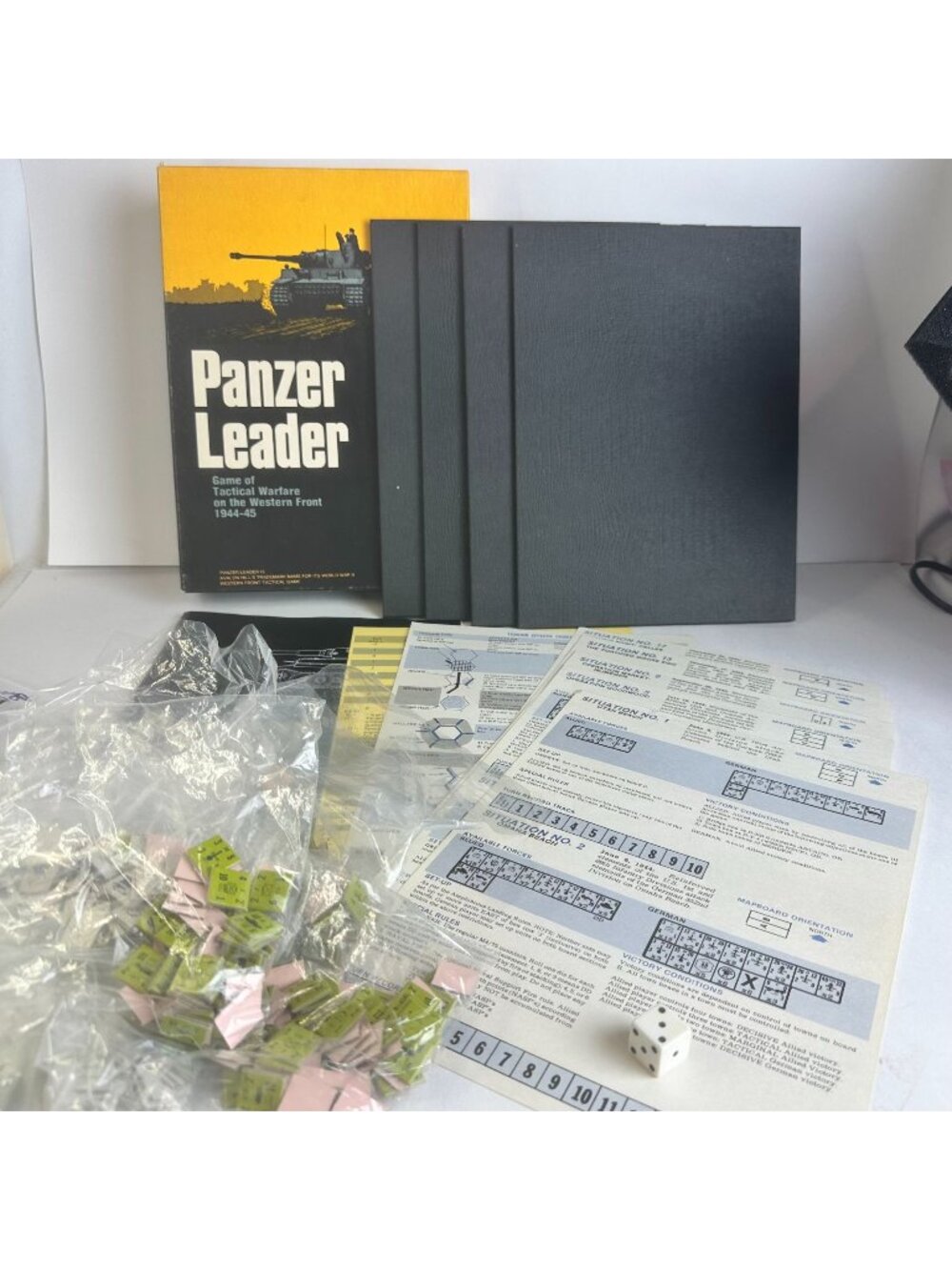 Panzer Leader Tactical Warfare Board Game Avalon Hill